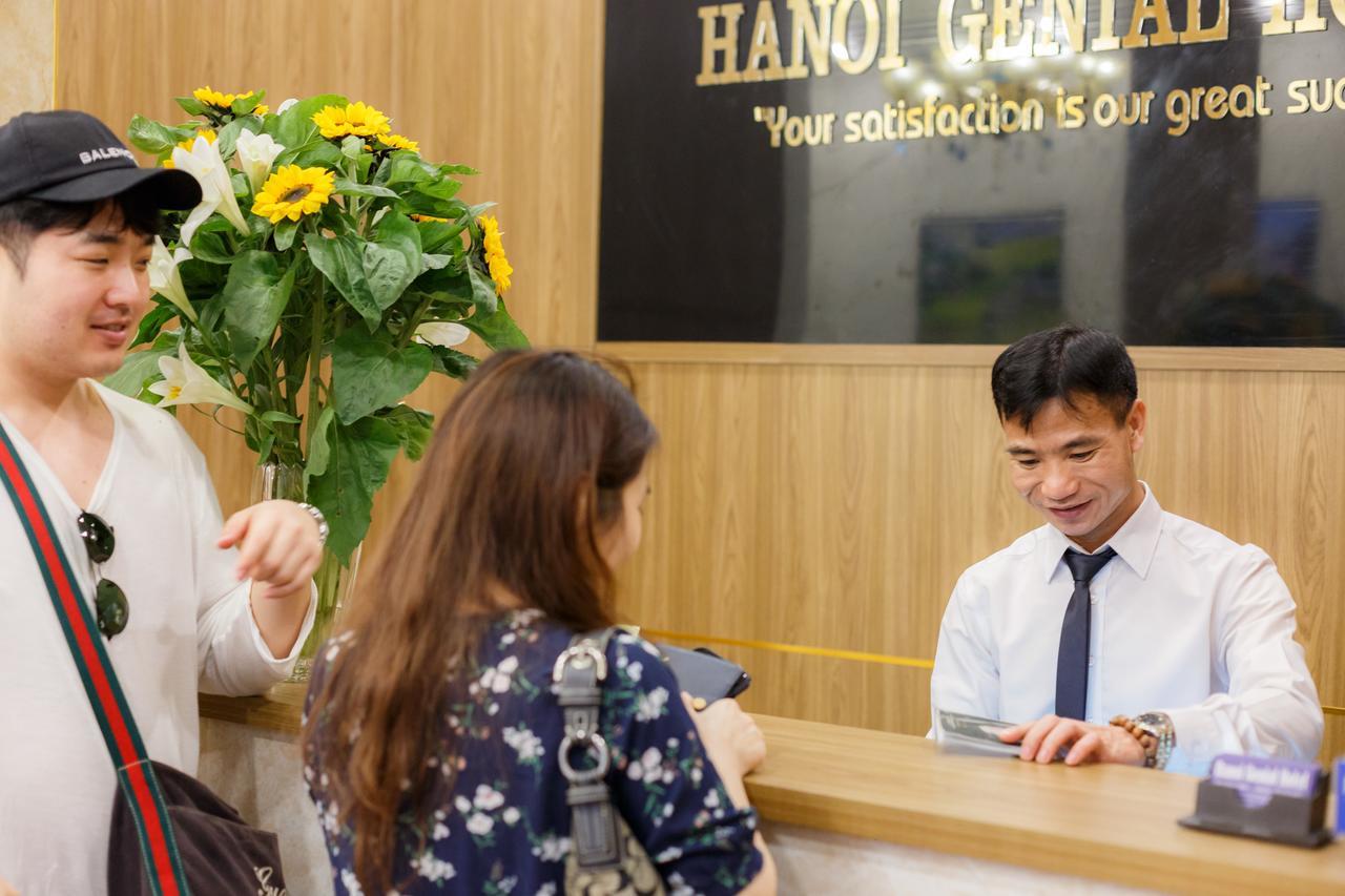 Hanoi Genial Hotel Exterior photo
